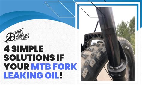 fork oil leaking from top|4 Simple Solutions If Your MTB Fork Leaking Oil!